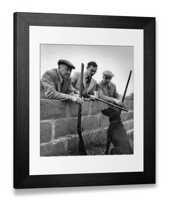 Framed Print : A Man's Dog Framed Print : A Man's Dog