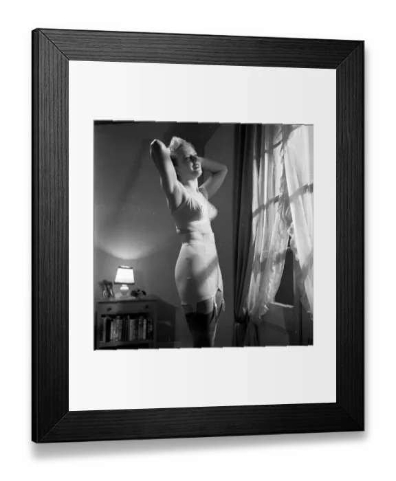 Framed Print : Sarong Corset Framed Print : Sarong Corset