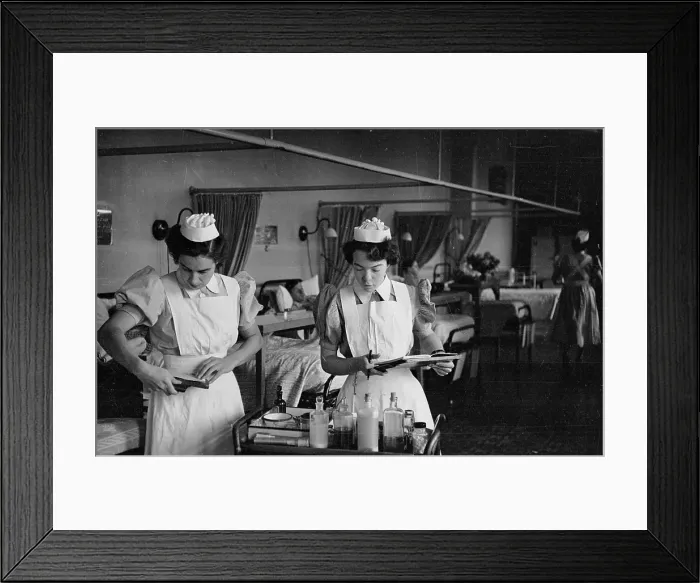 Framed Print : Medicine Trolley Framed Print : Medicine Trolley