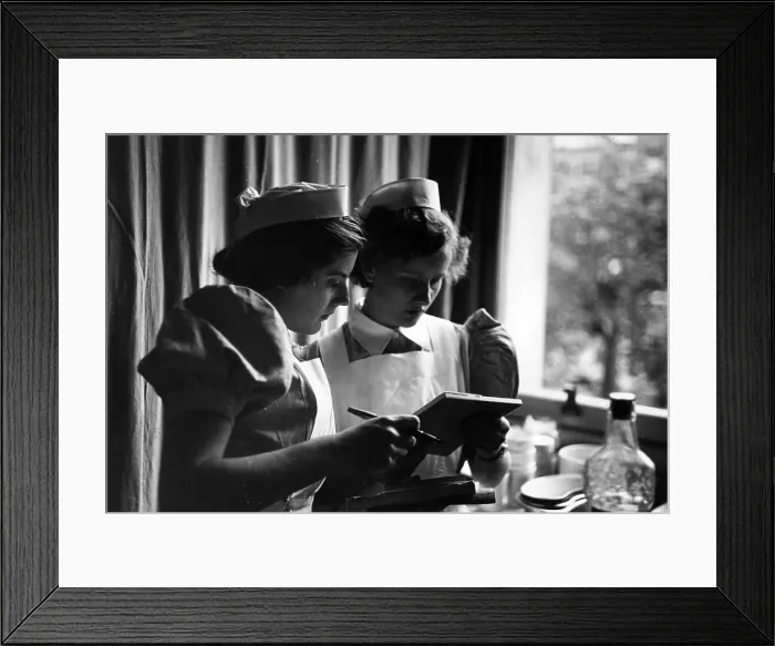 Framed Print : Student Nurse Framed Print : Student Nurse