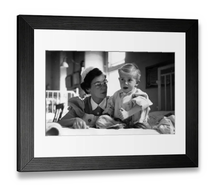 Framed Print : Nursing Sister Framed Print : Nursing Sister