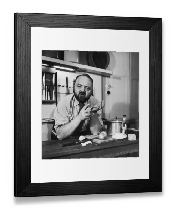 Framed Print : Philip Harben Framed Print : Philip Harben