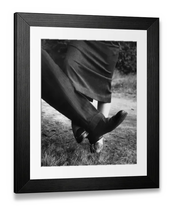 Framed Print : Leg Work. 24th October 1953: Model Brenda Morn gives a demonstration of Framed Print : Leg Work. 24th October 1953: Model Brenda Morn gives a demonstration of