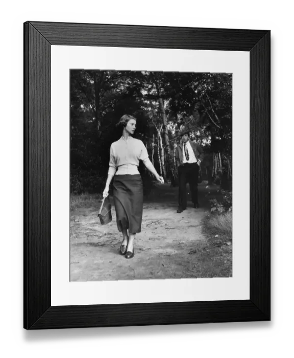 Framed Print : Stalker. 24th October 1953: Model Brenda Morn is about to give a demonstration Framed Print : Stalker. 24th October 1953: Model Brenda Morn is about to give a demonstration