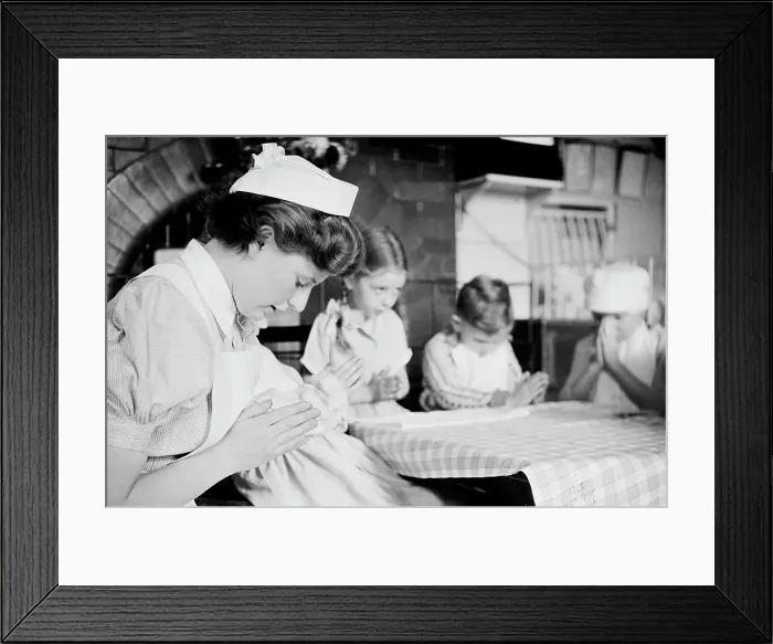 Framed Print : Prayers At London Hospital Framed Print : Prayers At London Hospital