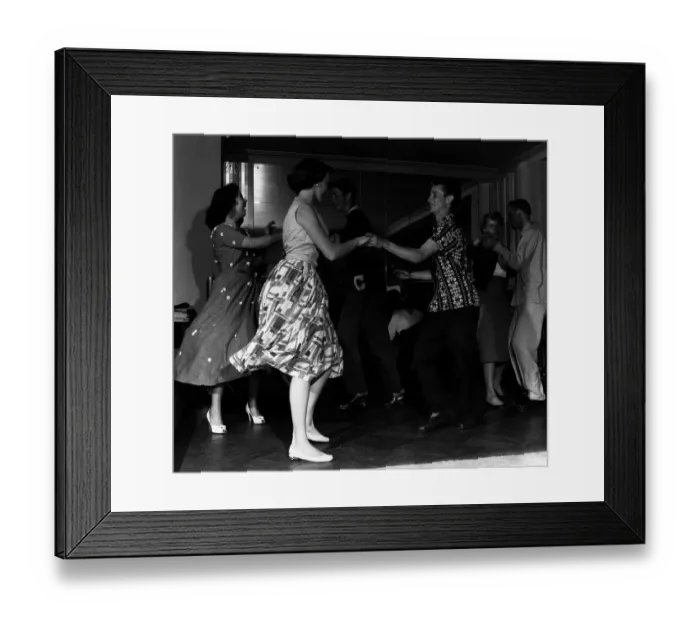 Framed Print : Teenage Dancers Framed Print : Teenage Dancers