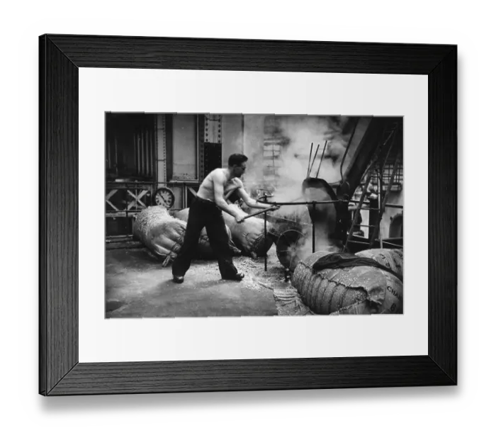 Framed Print : Chute Cleaner Framed Print : Chute Cleaner