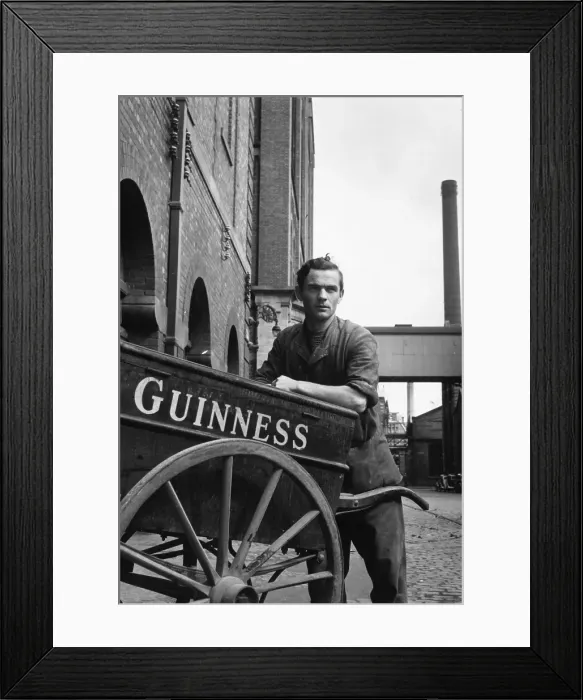Framed Print : Leaning On Barrow Framed Print : Leaning On Barrow