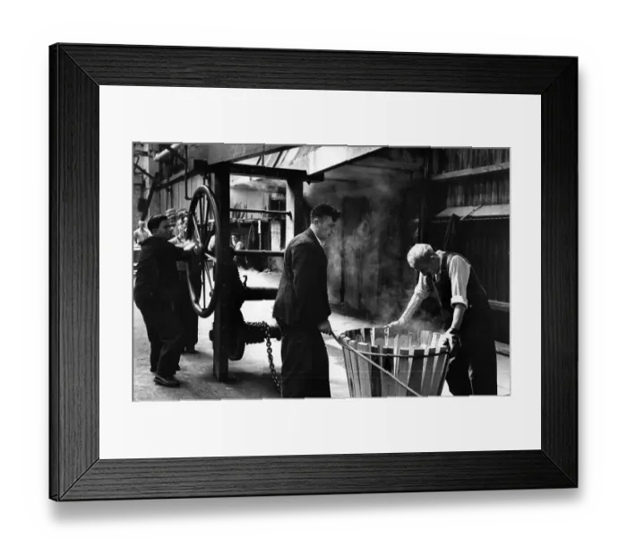 Framed Print : Cask Bending Framed Print : Cask Bending