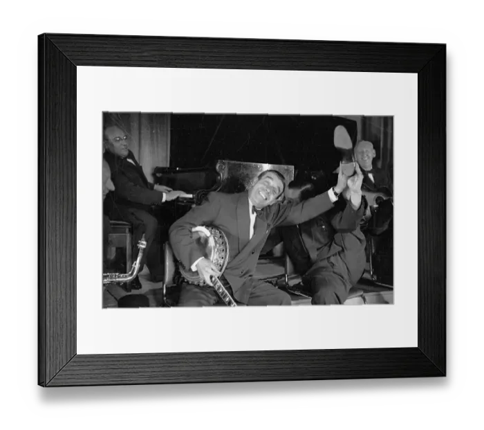 Framed Print : Banjo Player Framed Print : Banjo Player