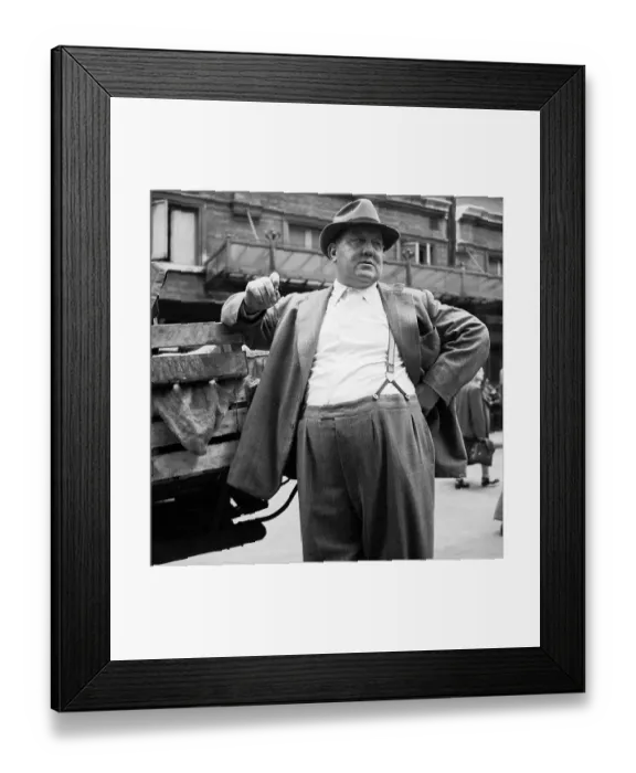 Framed Print : The Market Man Framed Print : The Market Man