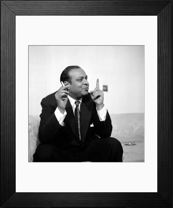 Framed Print : Ali In Interview Framed Print : Ali In Interview