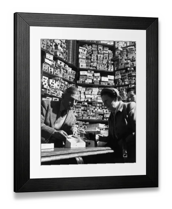 Framed Print : Selling Buttons Framed Print : Selling Buttons