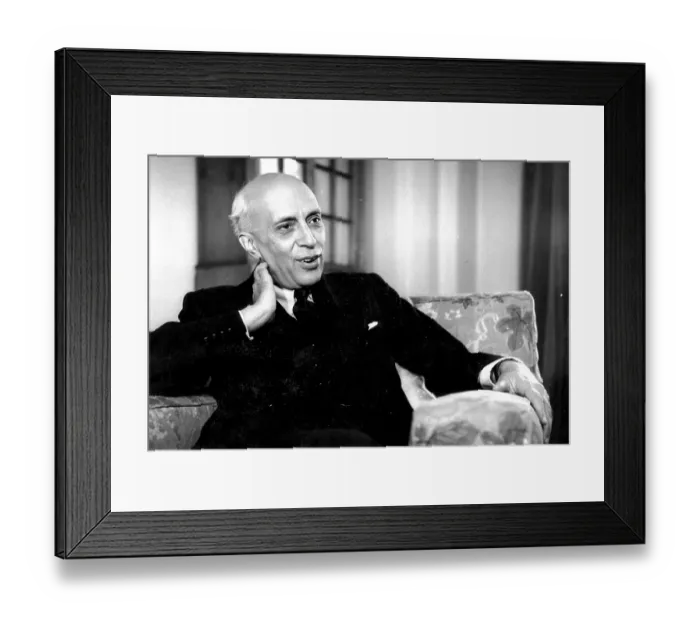 Framed Print : Nehru Speaks Framed Print : Nehru Speaks