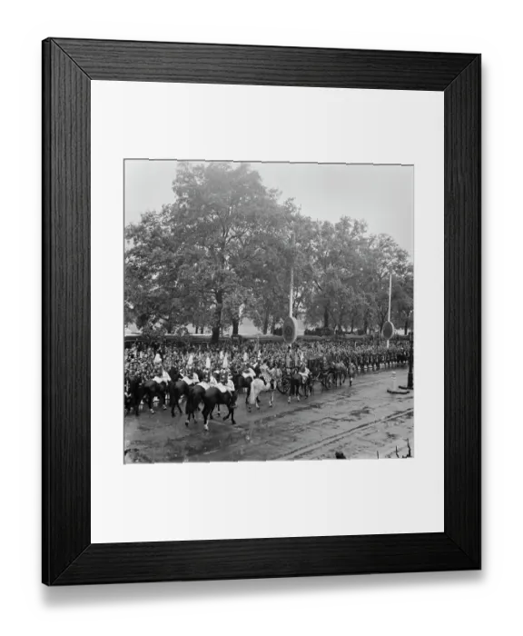 Framed Print : Coronation Procession Framed Print : Coronation Procession