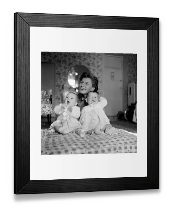 Framed Print : Bergman Family Framed Print : Bergman Family