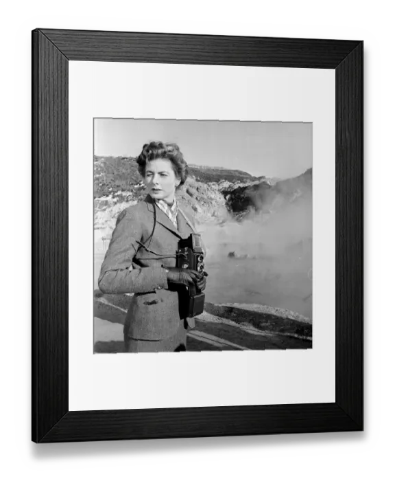 Framed Print : Bergman's Camera