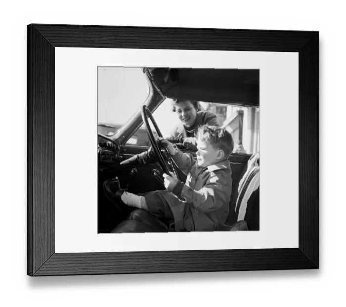 Framed Print : Robertino's Driving Framed Print : Robertino's Driving