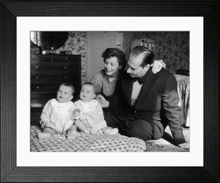 Framed Print : Film Star Family Framed Print : Film Star Family