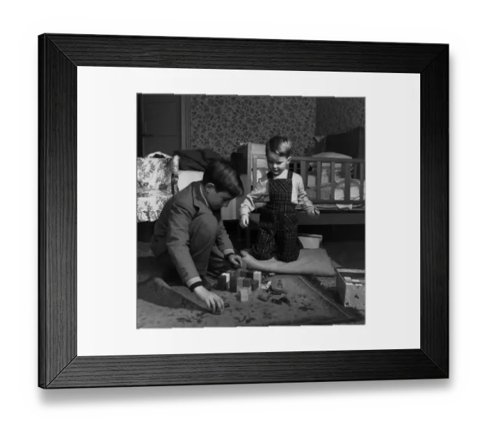 Framed Print : Bergman Family Framed Print : Bergman Family