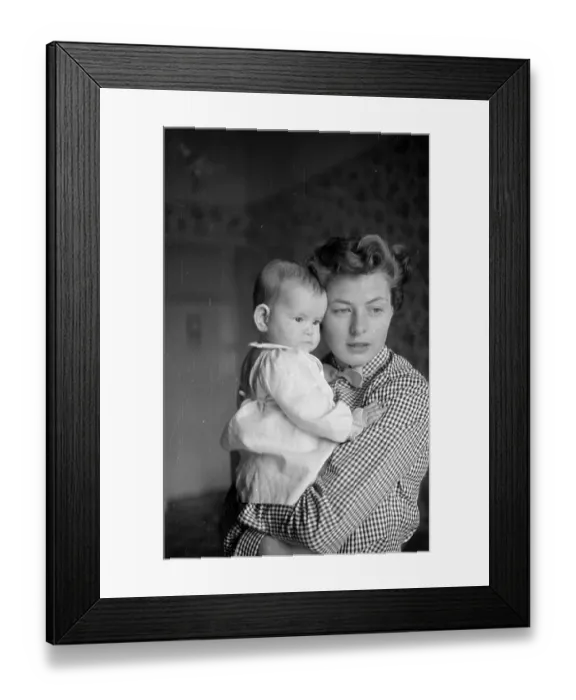 Framed Print : Swedish Mother Framed Print : Swedish Mother