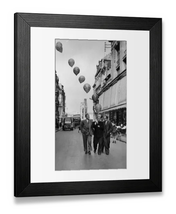 Framed Print : Team Balloons Framed Print : Team Balloons