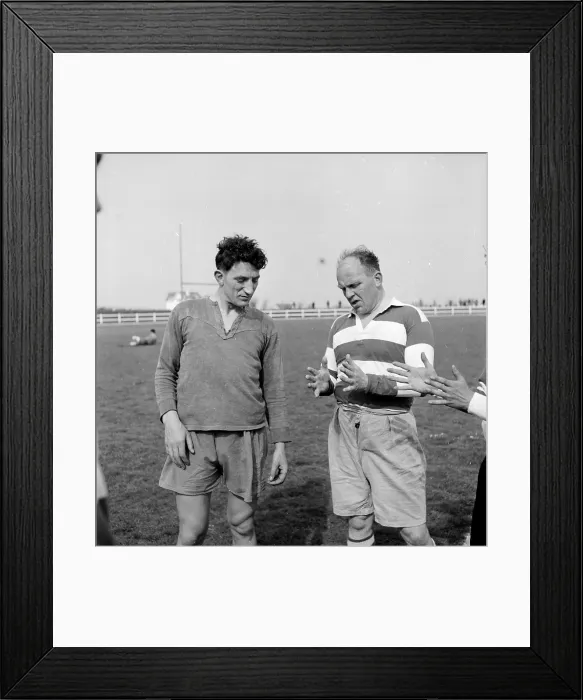 Framed Print : Match Talk Framed Print : Match Talk