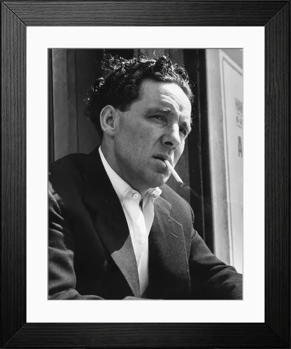 Framed Print : Smoking Gibbs Framed Print : Smoking Gibbs