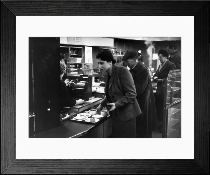 Framed Print : Tea At Lyon's Framed Print : Tea At Lyon's