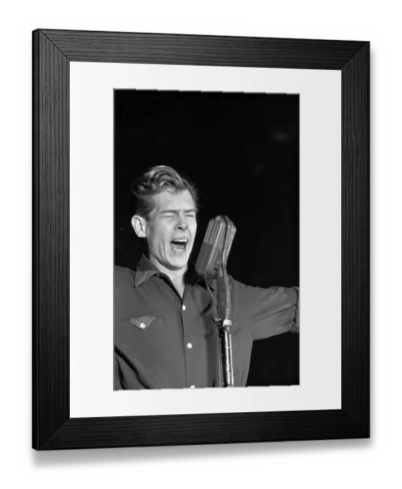 Framed Print : Johnnie Ray Framed Print : Johnnie Ray