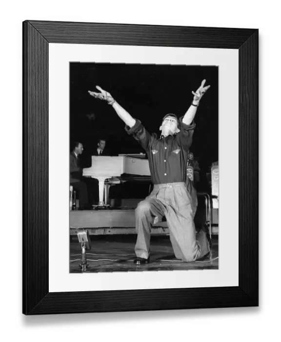 Framed Print : Johnnie Ray Framed Print : Johnnie Ray
