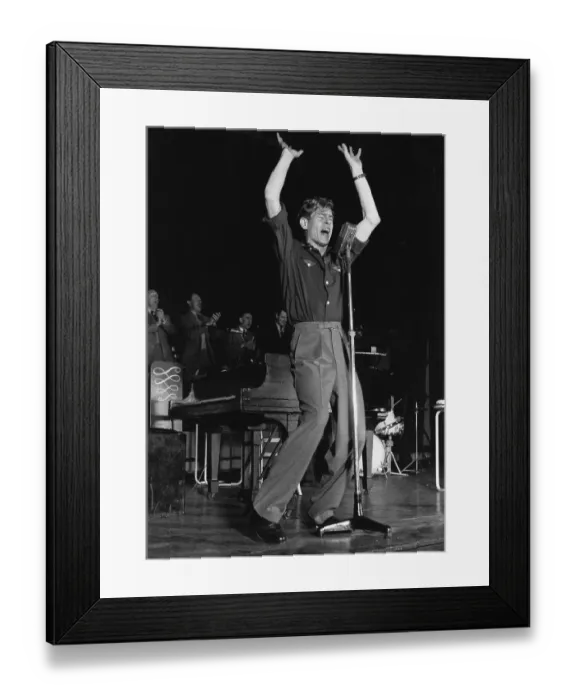 Framed Print : Johnnie Ray Framed Print : Johnnie Ray