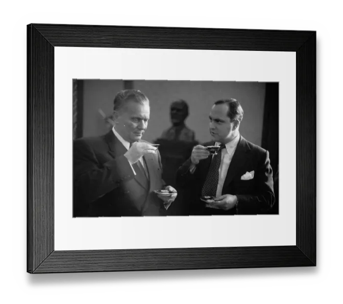 Framed Print : Tito Interview Framed Print : Tito Interview
