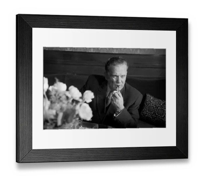 Framed Print : Tito Smoking Framed Print : Tito Smoking