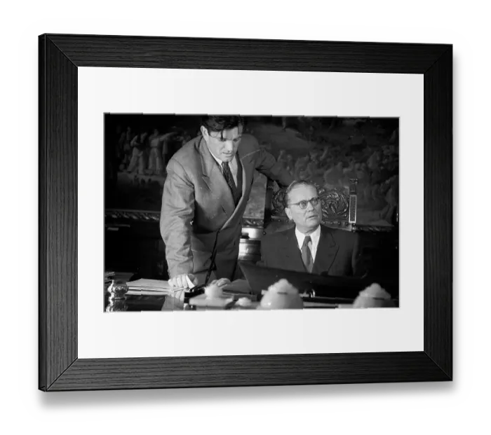 Framed Print : Tito And Dedijer Framed Print : Tito And Dedijer