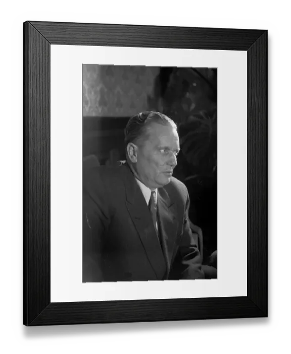 Framed Print : President Tito Framed Print : President Tito