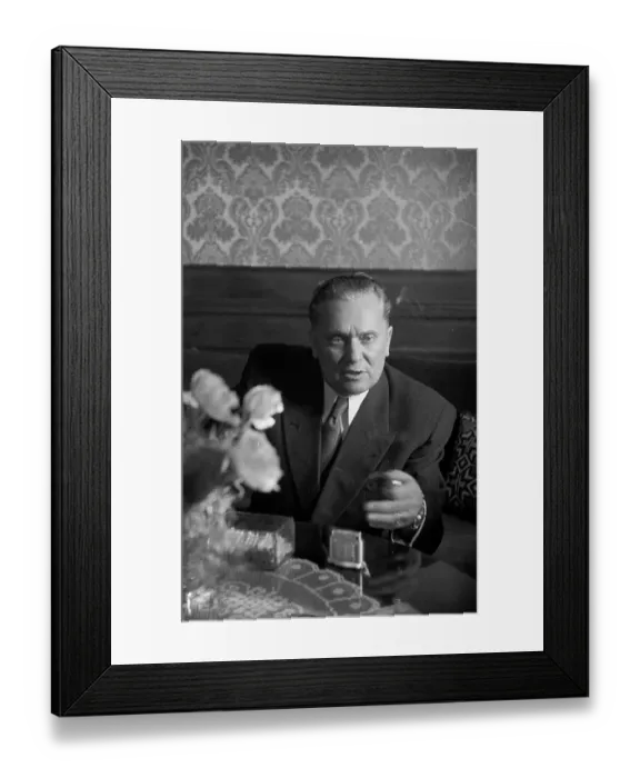 Framed Print : President Tito Framed Print : President Tito