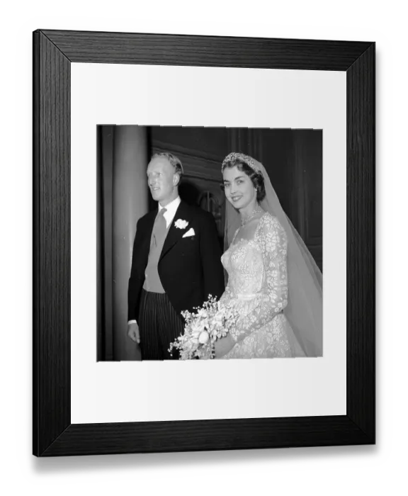 Framed Print : Newly Weds