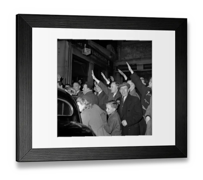 Framed Print : Nazi Supporters Framed Print : Nazi Supporters
