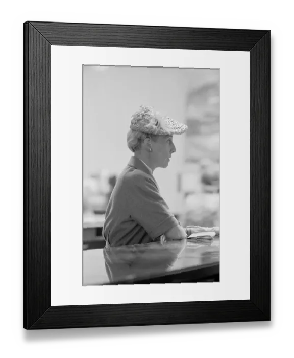 Framed Print : Smart Lady Framed Print : Smart Lady