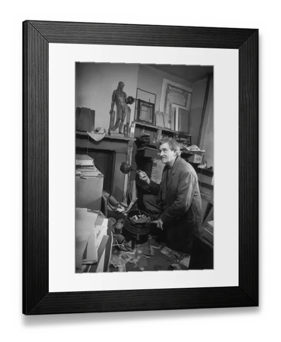 Framed Print : Artist At Home Framed Print : Artist At Home