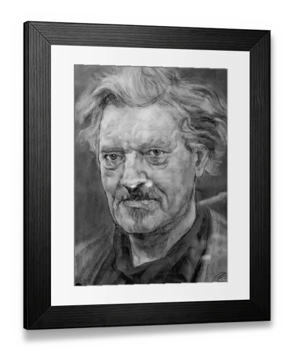 Framed Print : Spare Self Portrait Framed Print : Spare Self Portrait