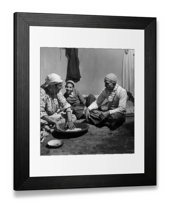 Framed Print : Tangier Home Life Framed Print : Tangier Home Life