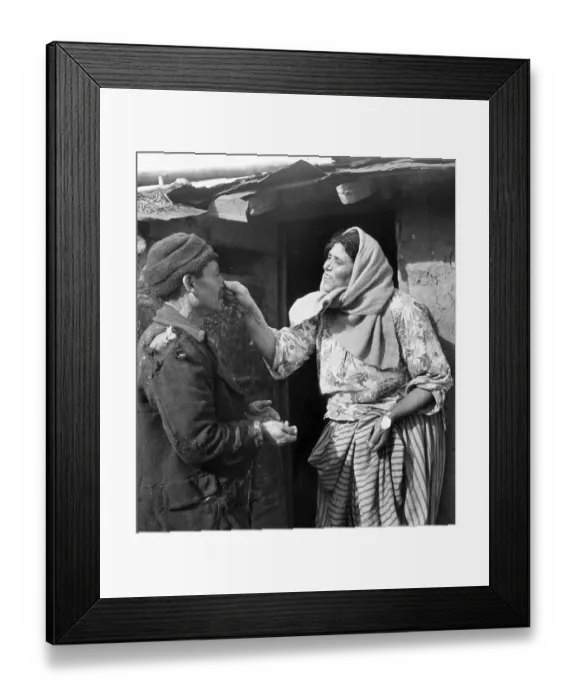 Framed Print : Painful Greeting