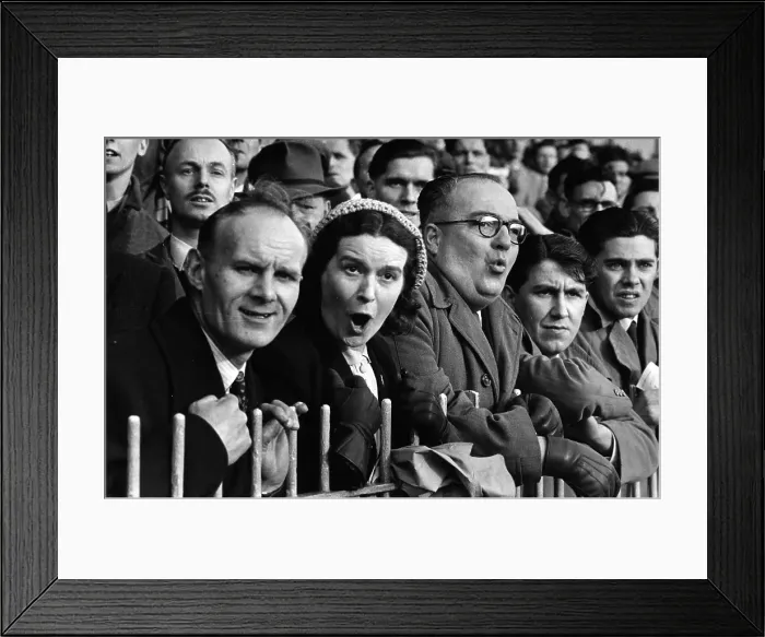 Framed Print : Football Crowd Framed Print : Football Crowd