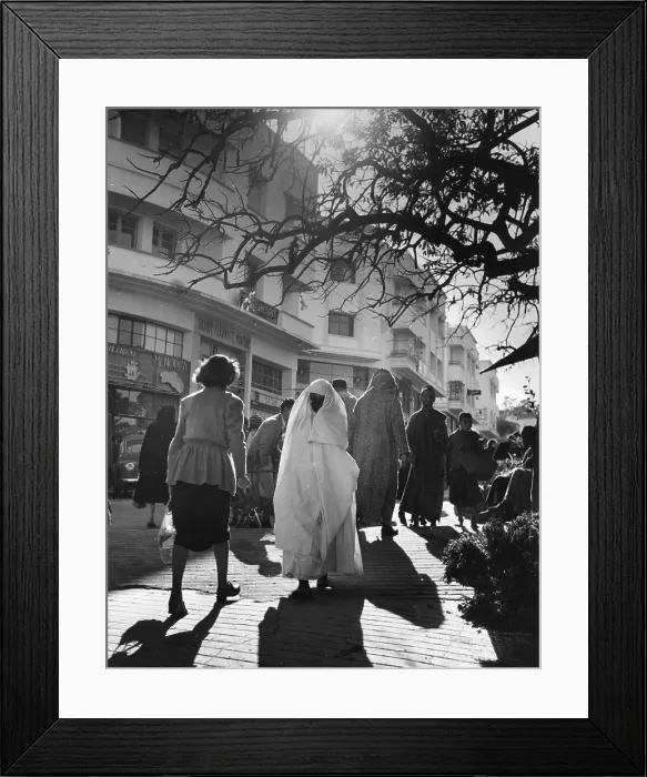 Framed Print : Tangier High Street Framed Print : Tangier High Street
