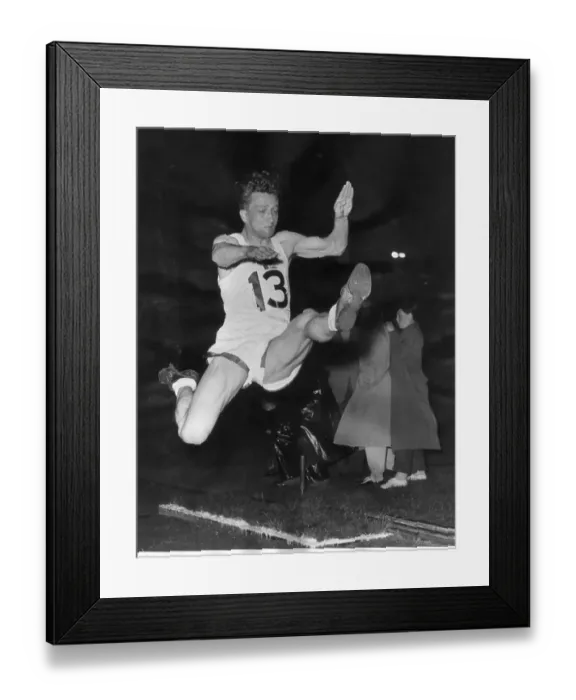 Framed Print : Floodlit Athletics Framed Print : Floodlit Athletics