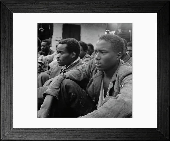 Framed Print : Mau Mau Suspects Framed Print : Mau Mau Suspects