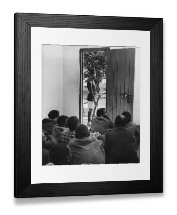 Framed Print : Mau Mau Under Guard Framed Print : Mau Mau Under Guard