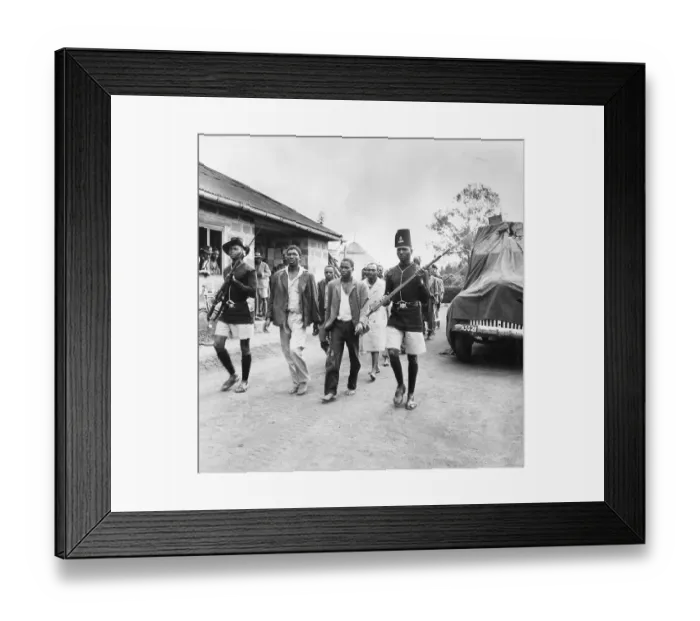 Framed Print : Mau Mau Suspects Framed Print : Mau Mau Suspects